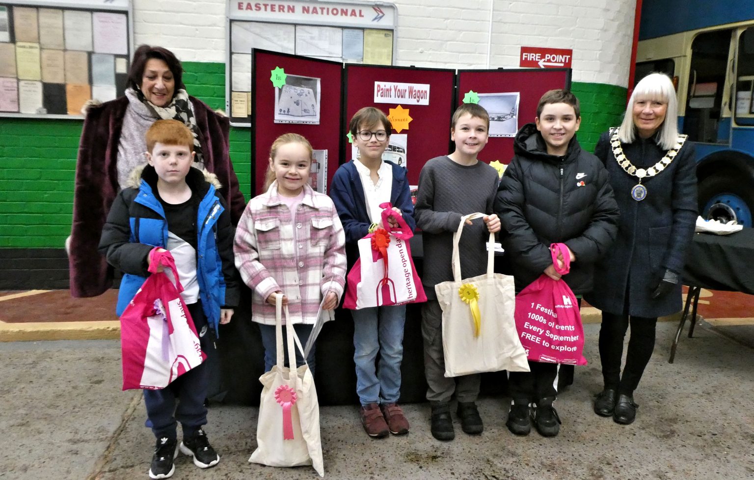 Paint Your Wagon Painting Competition Winners Canvey Island Transport